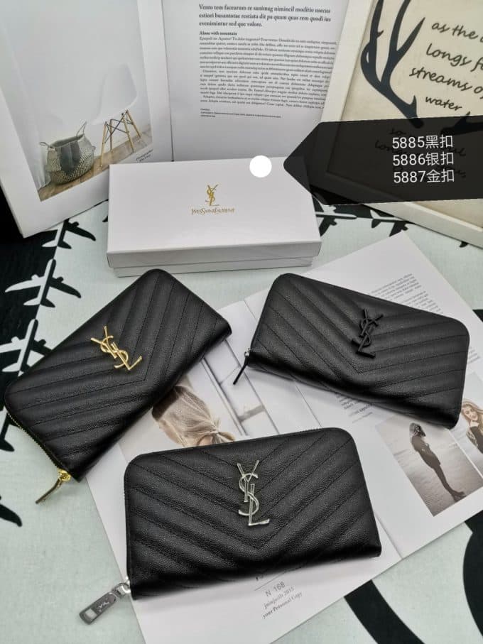 イヴサンローラン 財布コピー 2021新品注目度NO.1 YSL 男女兼用 長財布 - 画像 (2)