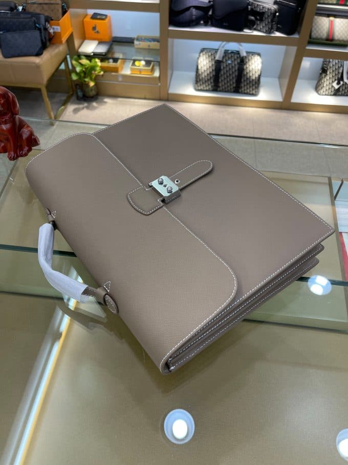 高品質 エルメスバッグコピー 大人気2022新品 HERMES メンズ ブリーフケース - 画像 (6)