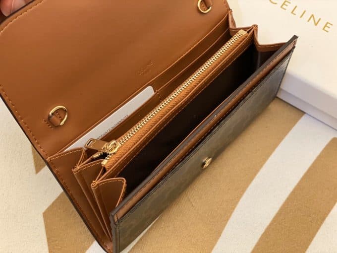 セリーヌ財布コピー 定番人気2021新品 Celine 男女兼用 長財布 - 画像 (7)