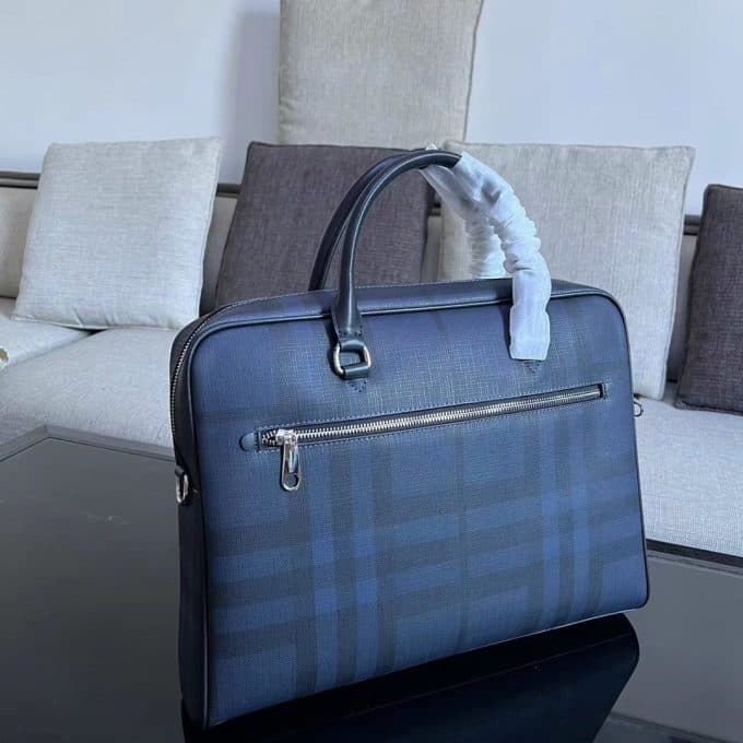 バーバリーバッグコピー 大人気2022新品 BURBERRY メンズ ブリーフケース - 画像 (4)