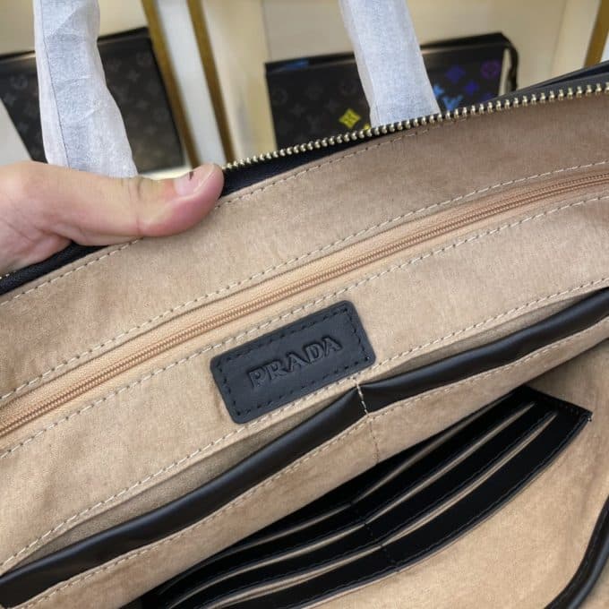 高品質 プラダバッグコピー 定番人気2022新品 PRADA メンズ ブリーフケース - 画像 (9)