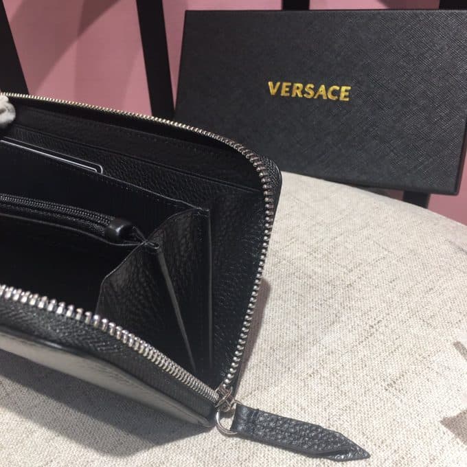 ヴェルサーチェ財布コピー 2021新品注目度NO.1 VERSACE メンズ 長財布 - 画像 (9)