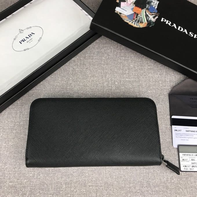プラダ財布コピー 定番人気2021新品 PRADA メンズ 長財布 - 画像 (2)
