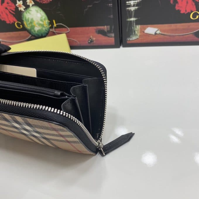 バーバリー財布コピー 定番人気2021新品 BURBERRY 男女兼用 長財布 - 画像 (9)