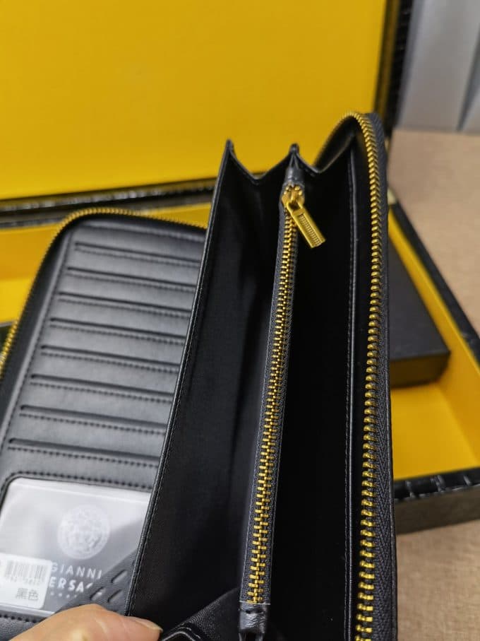 ヴェルサーチェ財布コピー 定番人気2021新品 VERSACE メンズ 長財布 - 画像 (9)