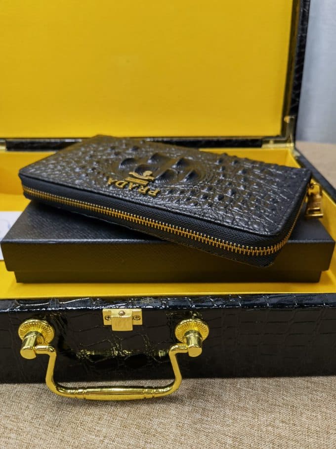 プラダ財布コピー 定番人気2021新品 PRADA メンズ 長財布 - 画像 (4)