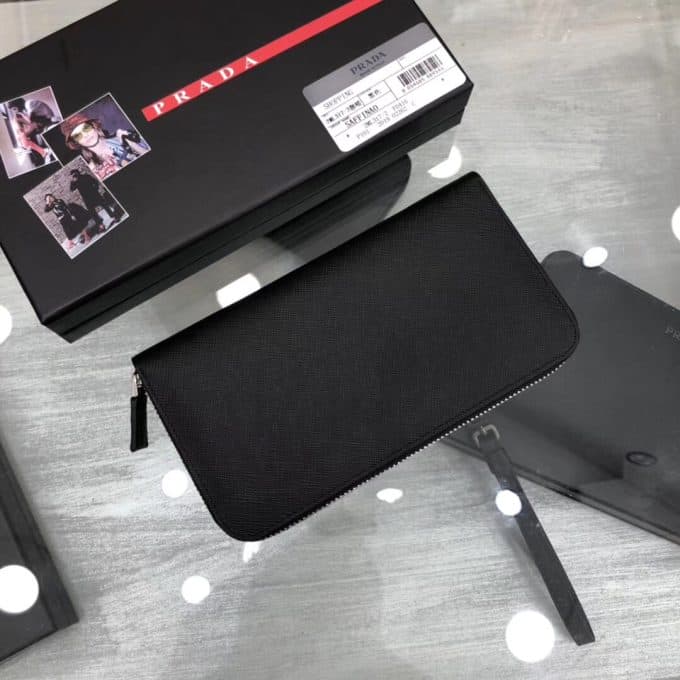 プラダ財布コピー 定番人気2021新品 PRADA メンズ 長財布 - 画像 (2)