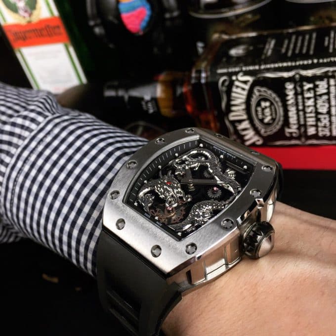 高品質リシャールミル 時計 スーパーコピー メンズ 自動巻き3色 - 画像 (2)