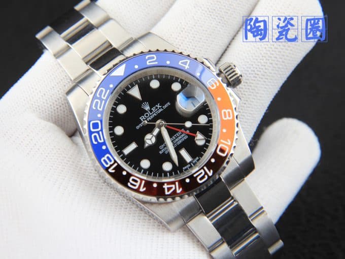 定番人気売れ筋ロレックス コピー 時計 Rolex GMTマスター シリーズ メンズ 自動巻き - 画像 (3)