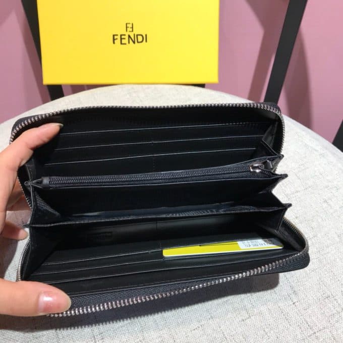 フェンディ財布コピー 2021新品注目度NO.1 FENDI メンズ 長財布 - 画像 (8)