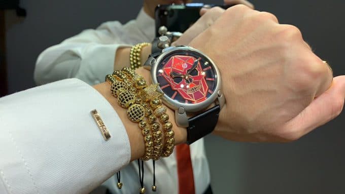 定番人気売れ筋ガガミラノ コピー 時計 GaGa MILANOメンズ 自動巻き 2色 - 画像 (6)