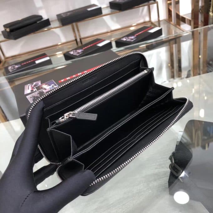 プラダ財布コピー 大人気2021新品 PRADA メンズ 長財布 - 画像 (8)