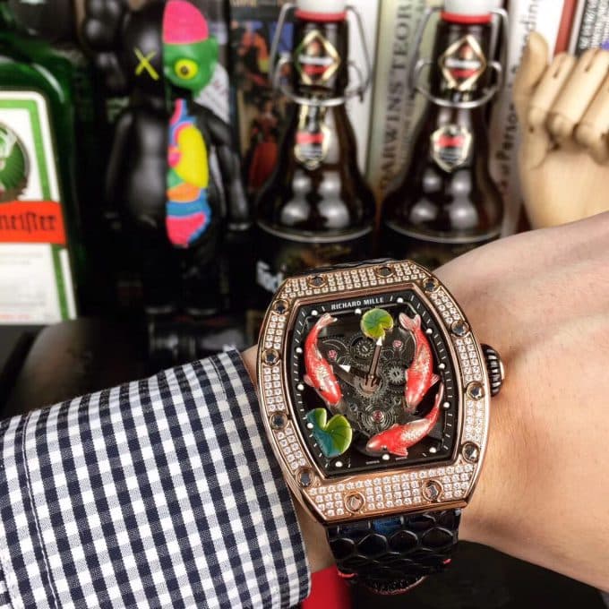 高品質リシャールミル 時計 スーパーコピー メンズ 自動巻き3色 - 画像 (8)