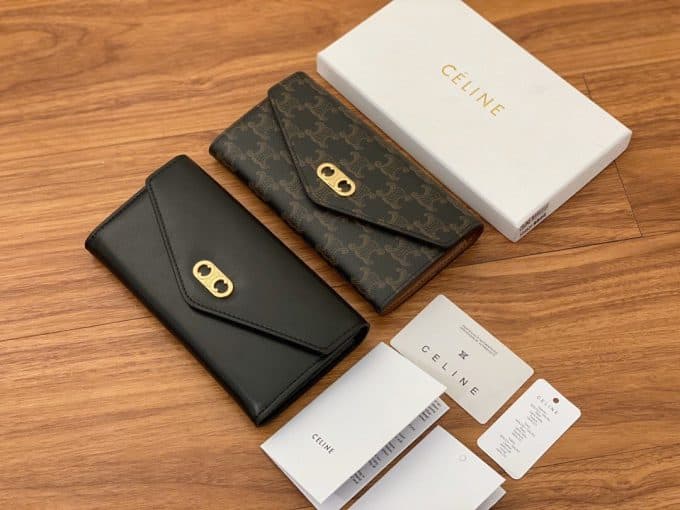 セリーヌ財布コピー 大人気2021新品 Celine 男女兼用 長財布 2色 - 画像 (7)