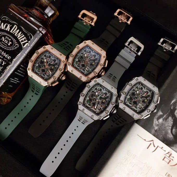 高品質リシャールミル 時計 スーパーコピー メンズ 自動巻き4色 - 画像 (9)