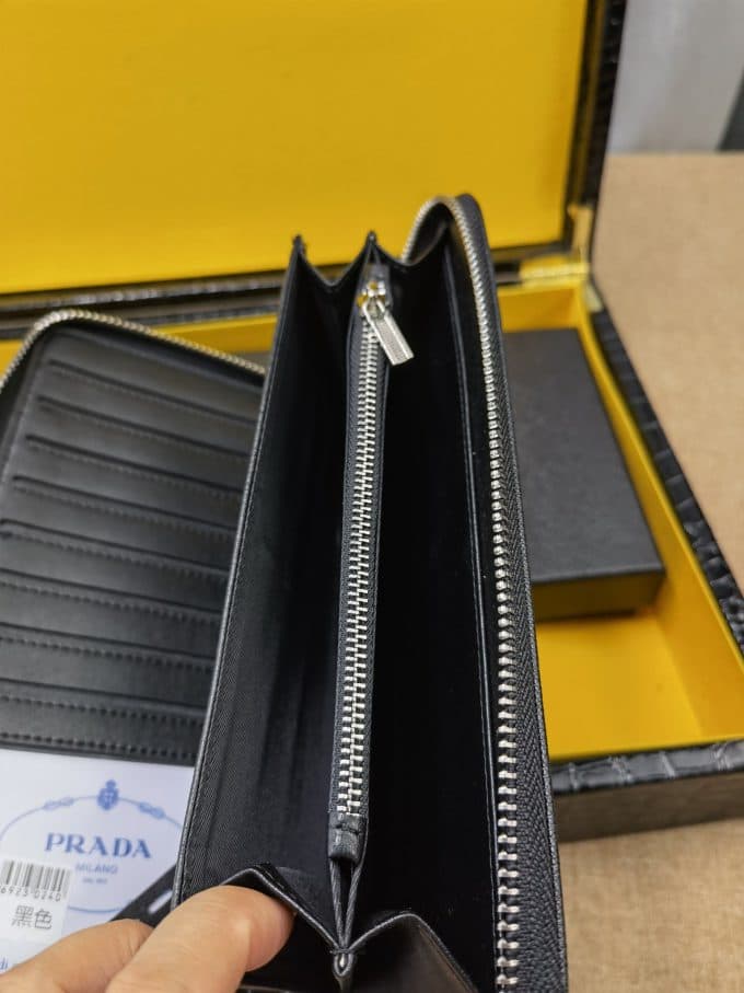 プラダ財布コピー 大人気2021新品 PRADA メンズ 長財布 - 画像 (9)
