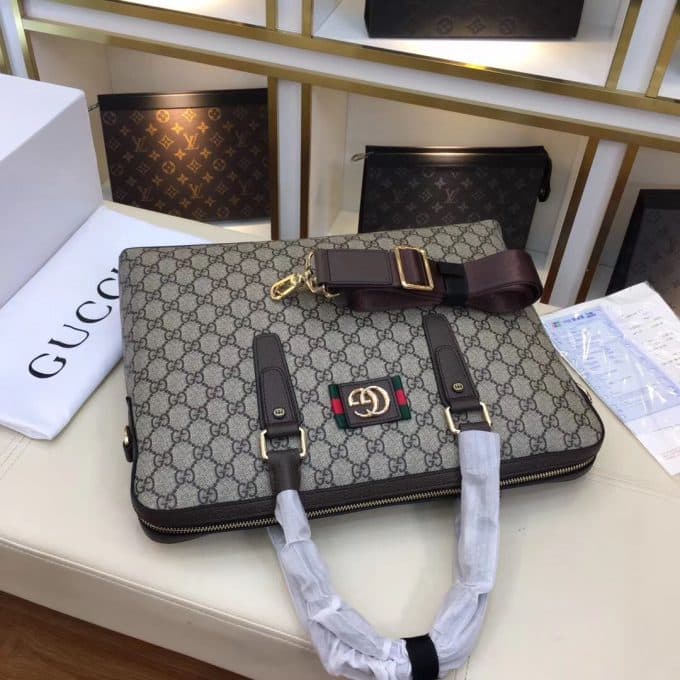グッチバッグコピー 大人気2022新品 GUCCI メンズ ブリーフケース - 画像 (4)