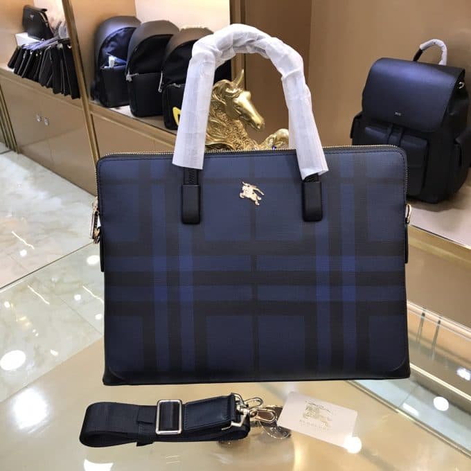 バーバリーバッグコピー 定番人気2022新品 BURBERRY メンズ ブリーフケース