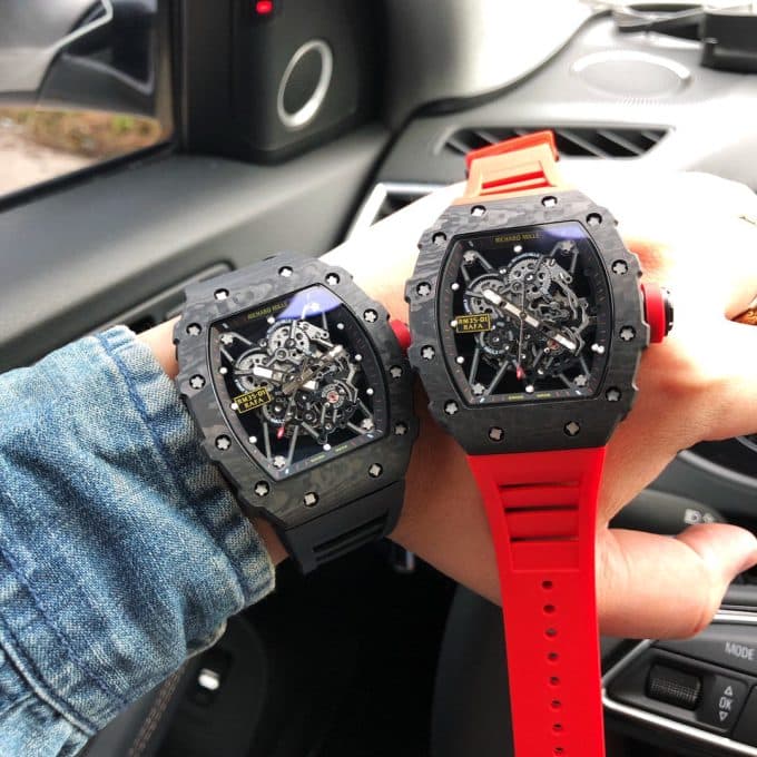 高品質リシャールミル 時計 スーパーコピー メンズ 自動巻き 2色 - 画像 (4)
