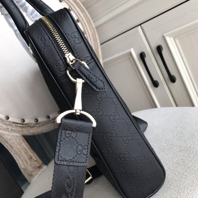 人気高級グッチバッグコピー 2022新品注目度NO.1 GUCCI メンズ ブリーフケース - 画像 (7)