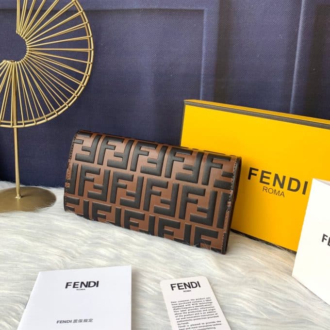 フェンディ財布コピー 定番人気2021新品 FENDI 男女兼用 長財布 - 画像 (3)