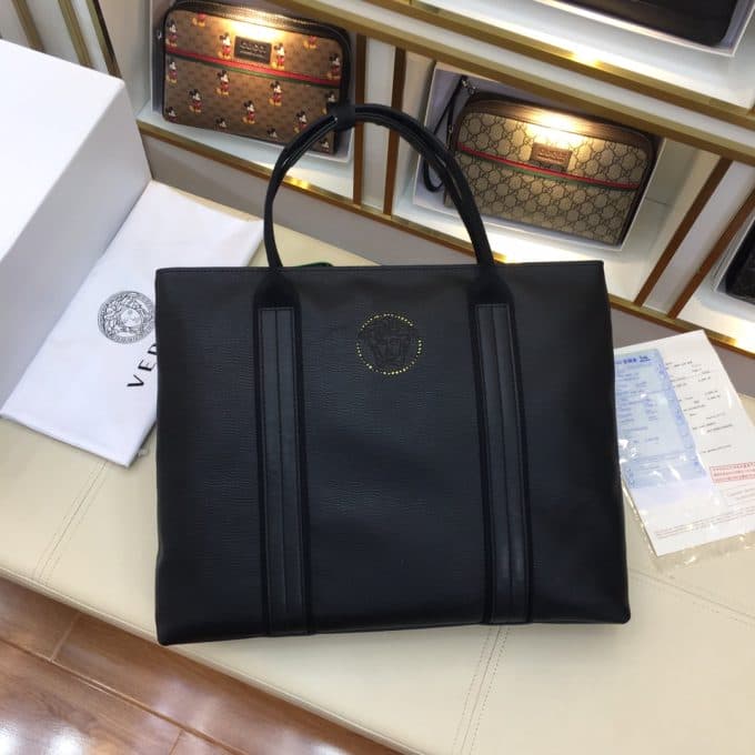 ヴェルサーチェバッグコピー 2022新品注目度NO.1 VERSACE メンズ ブリーフケース