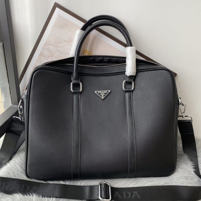 プラダバッグコピー 2022新品注目度NO.1 PRADA メンズ ブリーフケース - 画像 (8)