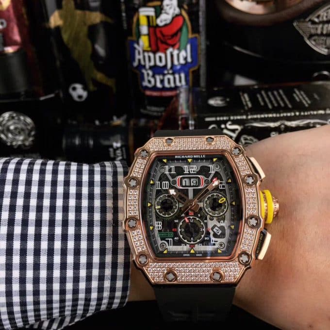 高品質リシャールミル 時計 スーパーコピー メンズ 自動巻き4色 - 画像 (8)
