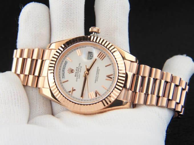 注目度NO.1売れ筋ロレックス コピー時計 Rolex デイデイト シリーズ メンズ 自動巻き - 画像 (3)