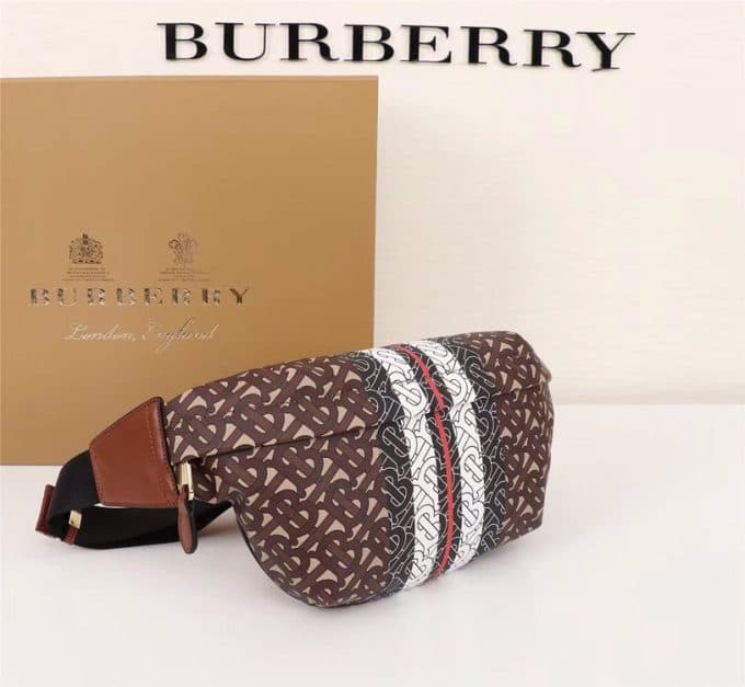 バーバリーバッグコピー 大人気2022新品 BURBERRY 男女兼用 ウエストポーチ - 画像 (2)