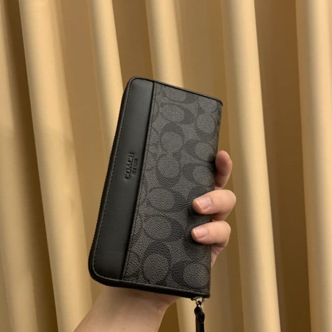 コーチ財布コピー 定番人気2021新品 Coach メンズ 長財布 - 画像 (3)