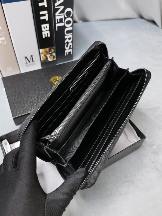 ヴェルサーチェ財布コピー 2021新品注目度NO.1 VERSACE メンズ 長財布 - 画像 (8)
