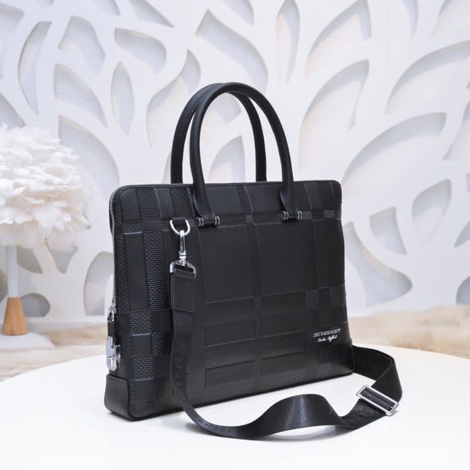 高品質バーバリーバッグコピー 2022新品注目度NO.1 BURBERRY メンズ ブリーフケース - 画像 (2)