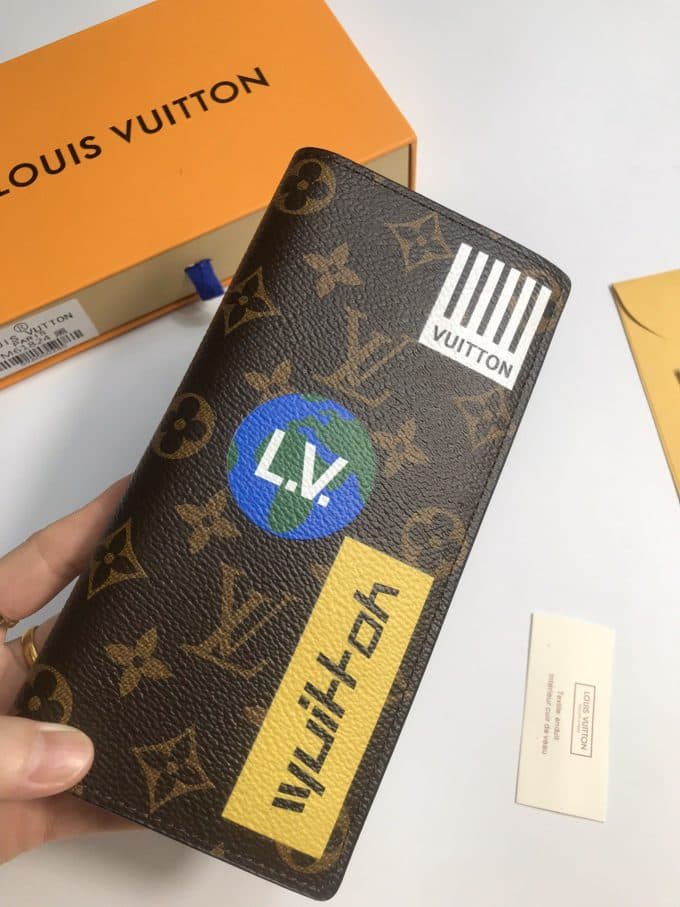 ルイヴィトン財布コピー 定番人気2021新品 Louis Vuitton メンズ 長財布 - 画像 (4)