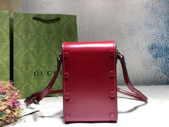 グッチバッグコピー 定番人気2022新品 GUCCI 男女兼用 携帯 電話 バッグ - 画像 (3)