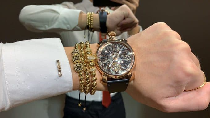 注目度NO.1売れ筋ガガミラノ コピー時計 GaGa MILANO メンズ 自動巻き 3色 - 画像 (7)
