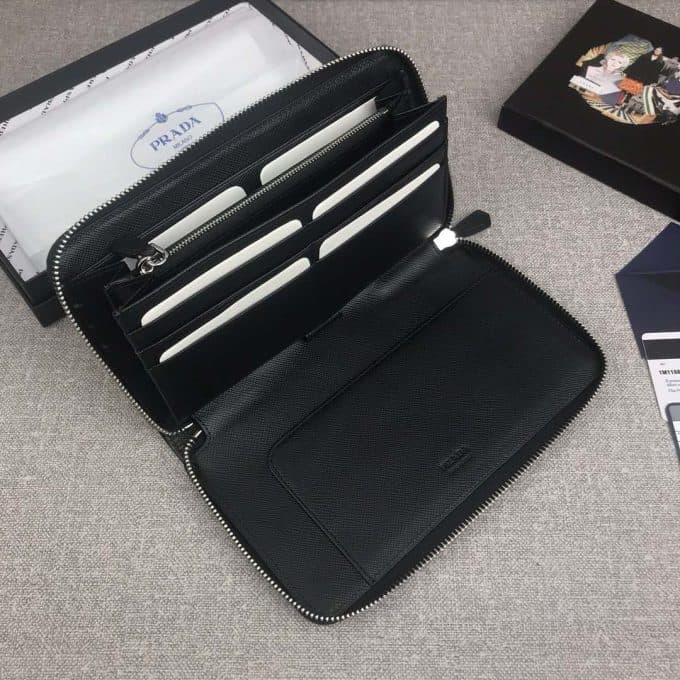 プラダ財布コピー 大人気2021新品 PRADA メンズ 長財布 - 画像 (7)