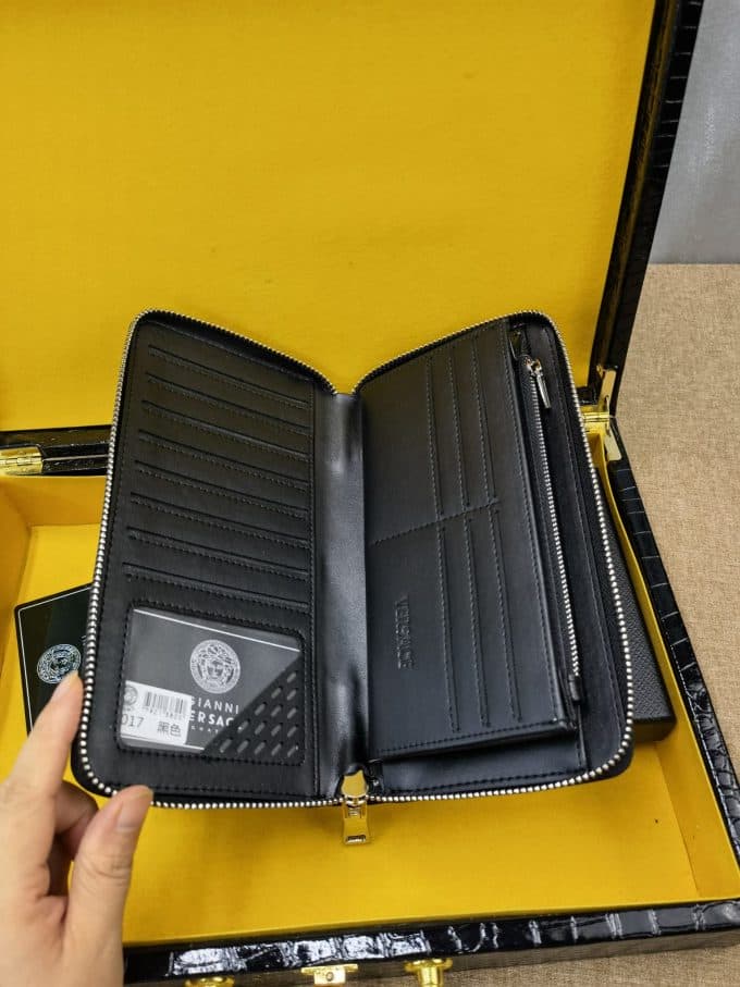ヴェルサーチェ財布コピー 大人気2021新品 VERSACE メンズ 長財布 - 画像 (7)