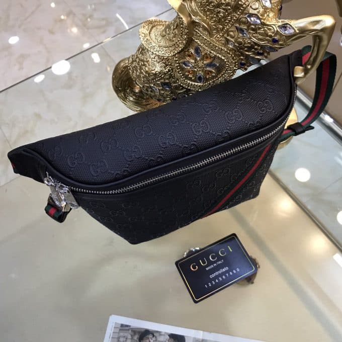 グッチバッグコピー 定番人気2022新品 GUCCI メンズ ウエストポーチ - 画像 (5)