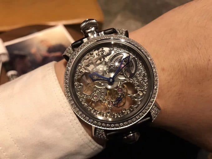 高品質ガガミラノ コピー時計 GaGa MILANO メンズ 自動巻き