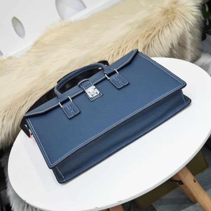 高品質エルメスバッグコピー 定番人気2022新品 HERMES メンズ ブリーフケース - 画像 (7)