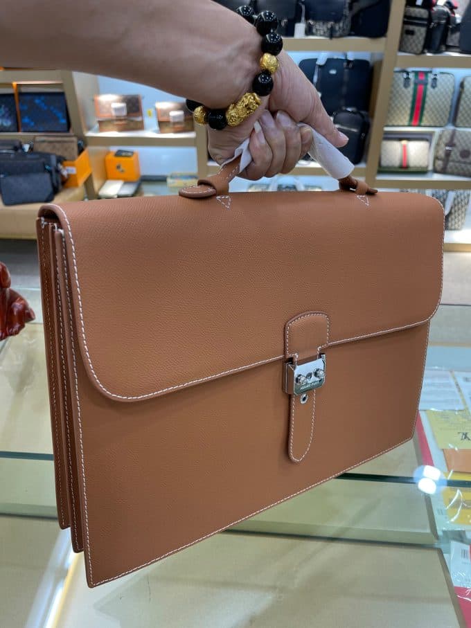 高品質 エルメスバッグコピー 大人気2022新品 HERMES メンズ ブリーフケース - 画像 (4)