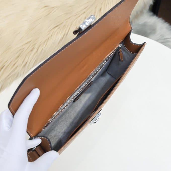 エルメスバッグコピー 2022新品注目度NO.1 HERMES メンズ ショルダーバッグ - 画像 (9)