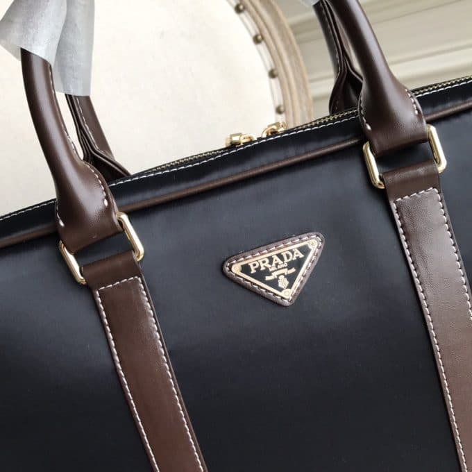 高品質プラダバッグコピー 定番人気2022新品 PRADA メンズ ブリーフケース - 画像 (4)
