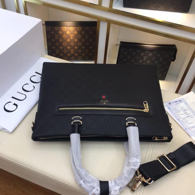 人気高級グッチバッグコピー 2022新品注目度NO.1 GUCCI メンズ ブリーフケース - 画像 (4)