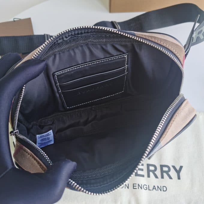 バーバリーバッグコピー 定番人気2022新品 BURBERRY 男女兼用 ウエストポーチ - 画像 (8)