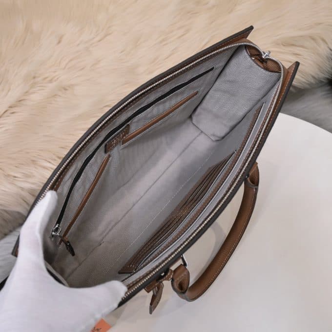 高品質 エルメスバッグコピー 2022新品注目度NO.1 HERMES メンズ ブリーフケース - 画像 (9)