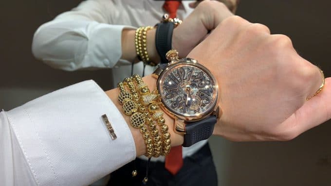 注目度NO.1売れ筋ガガミラノ コピー時計 GaGa MILANO メンズ 自動巻き 3色