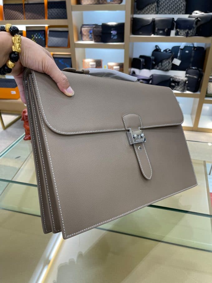 高品質 エルメスバッグコピー 大人気2022新品 HERMES メンズ ブリーフケース - 画像 (5)