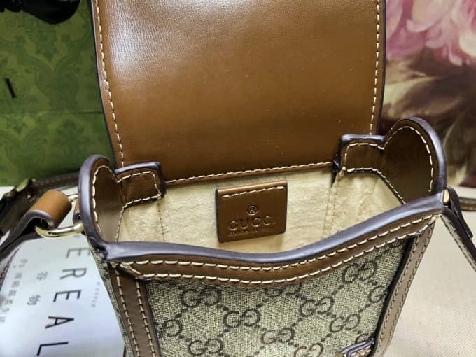 グッチバッグコピー 2022新品注目度NO.1 GUCCI 男女兼用 携帯 電話 バッグ - 画像 (9)